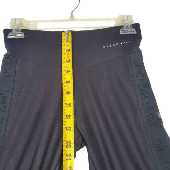 OYSHO Fitness Womens Black Leggings Size Small - Picture 12 of 14